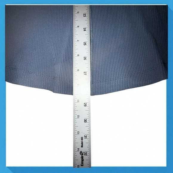 ATHLETA Salutation Ribbed Jacket - Plus 2X Granite Blue - Picture 9 of 9